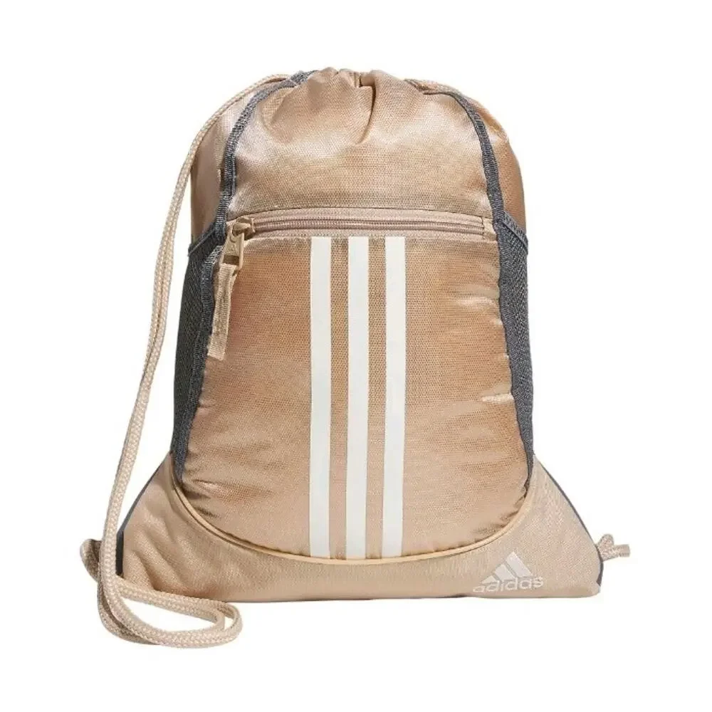 Adidas Alliance 2 Sackpack Color: Magic‎ Beige/ Off White
